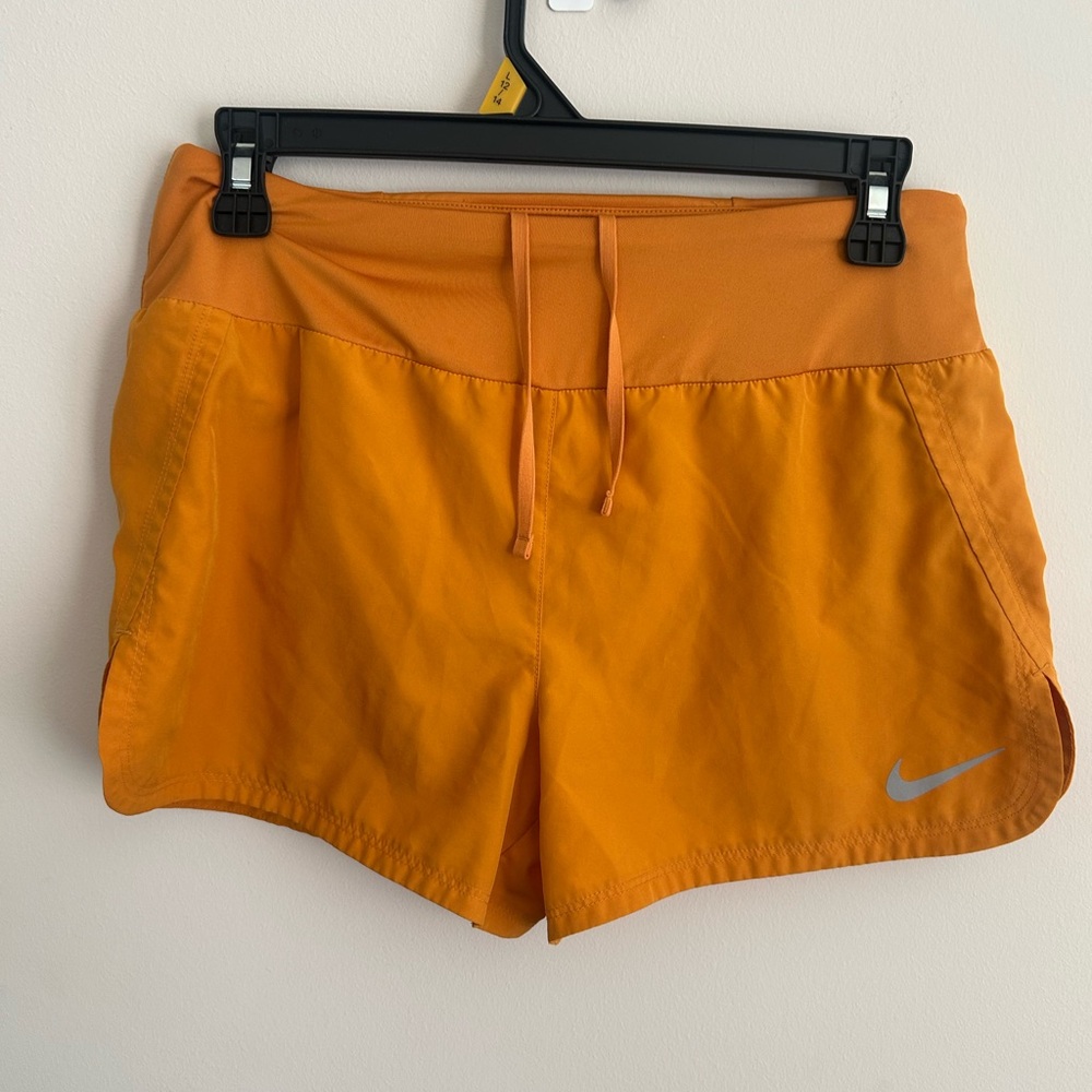 Nike Women's Orange Running Shorts